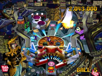 Power Rangers Pinball (JP) screen shot game playing